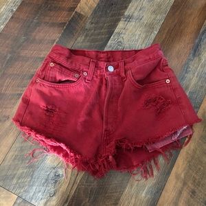 Vintage High waisted Levi shorts